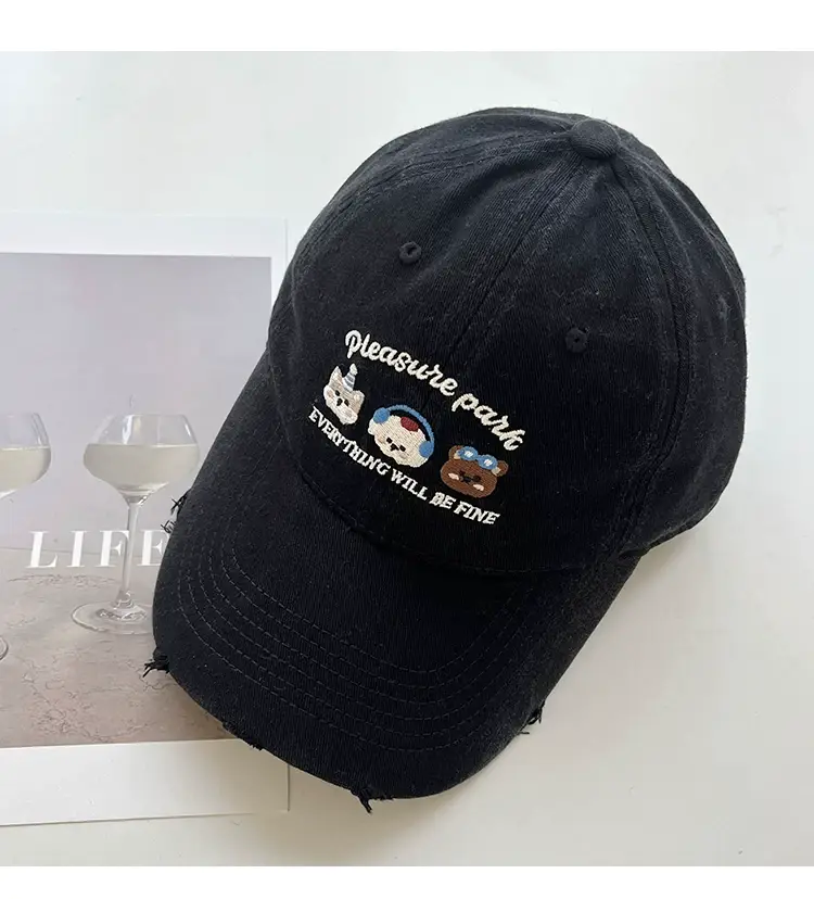 Japanese Style Cute Duck Tongue Hat for Women Spring Summer — feature 25