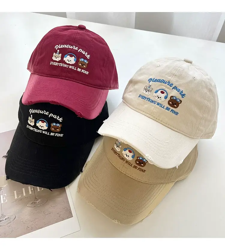 Japanese Style Cute Duck Tongue Hat for Women Spring Summer — feature 3