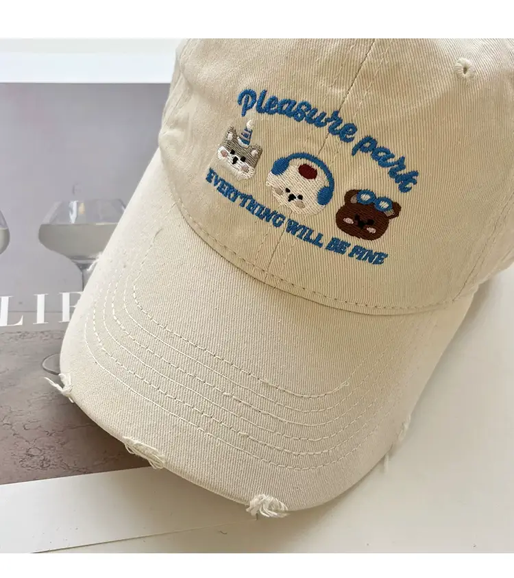 Japanese Style Cute Duck Tongue Hat for Women Spring Summer — feature 6