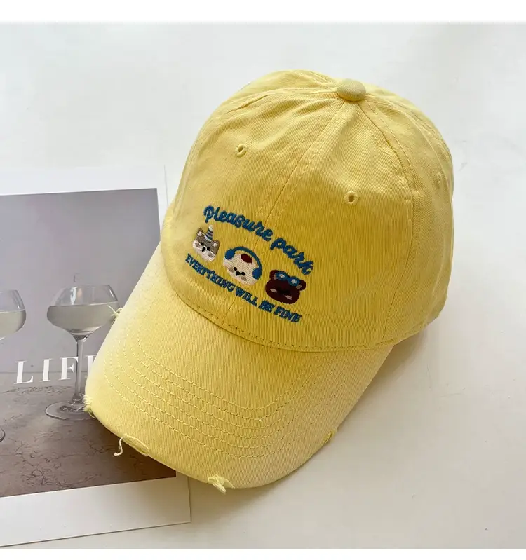Japanese Style Cute Duck Tongue Hat for Women Spring Summer — feature 7