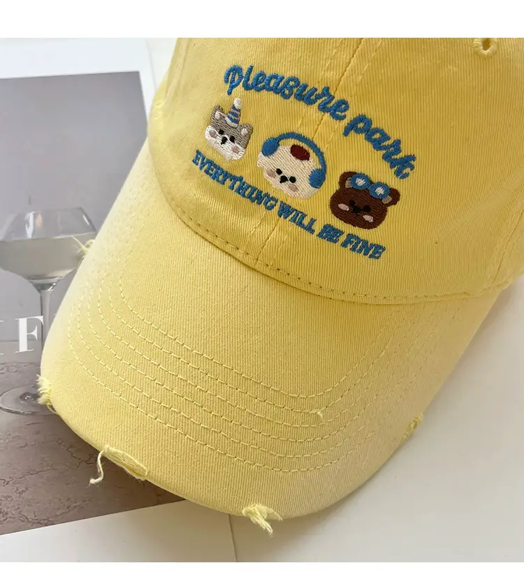 Japanese Style Cute Duck Tongue Hat for Women Spring Summer — feature 9