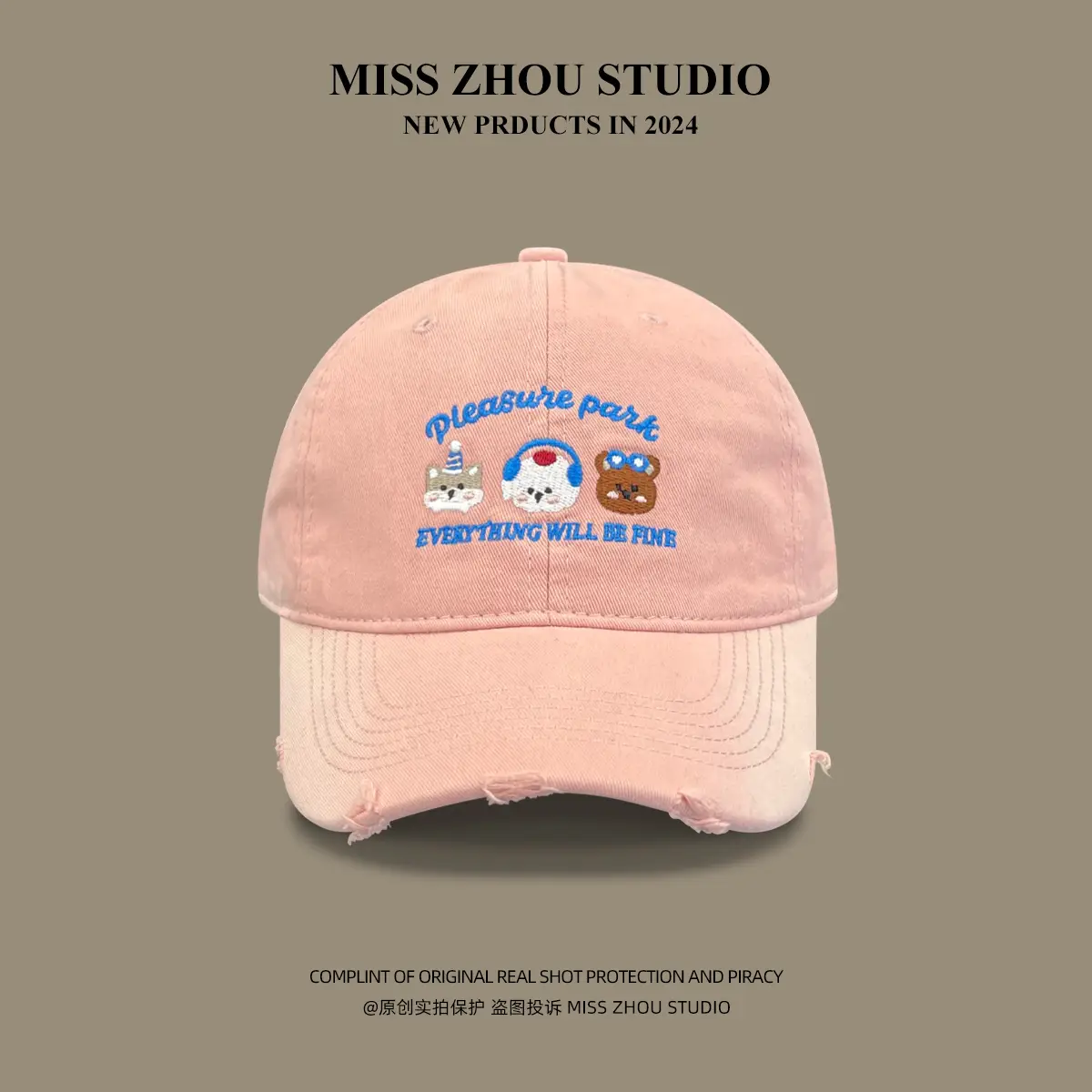 Japanese Style Cute Duck Tongue Hat for Women Spring Summer - Image 2