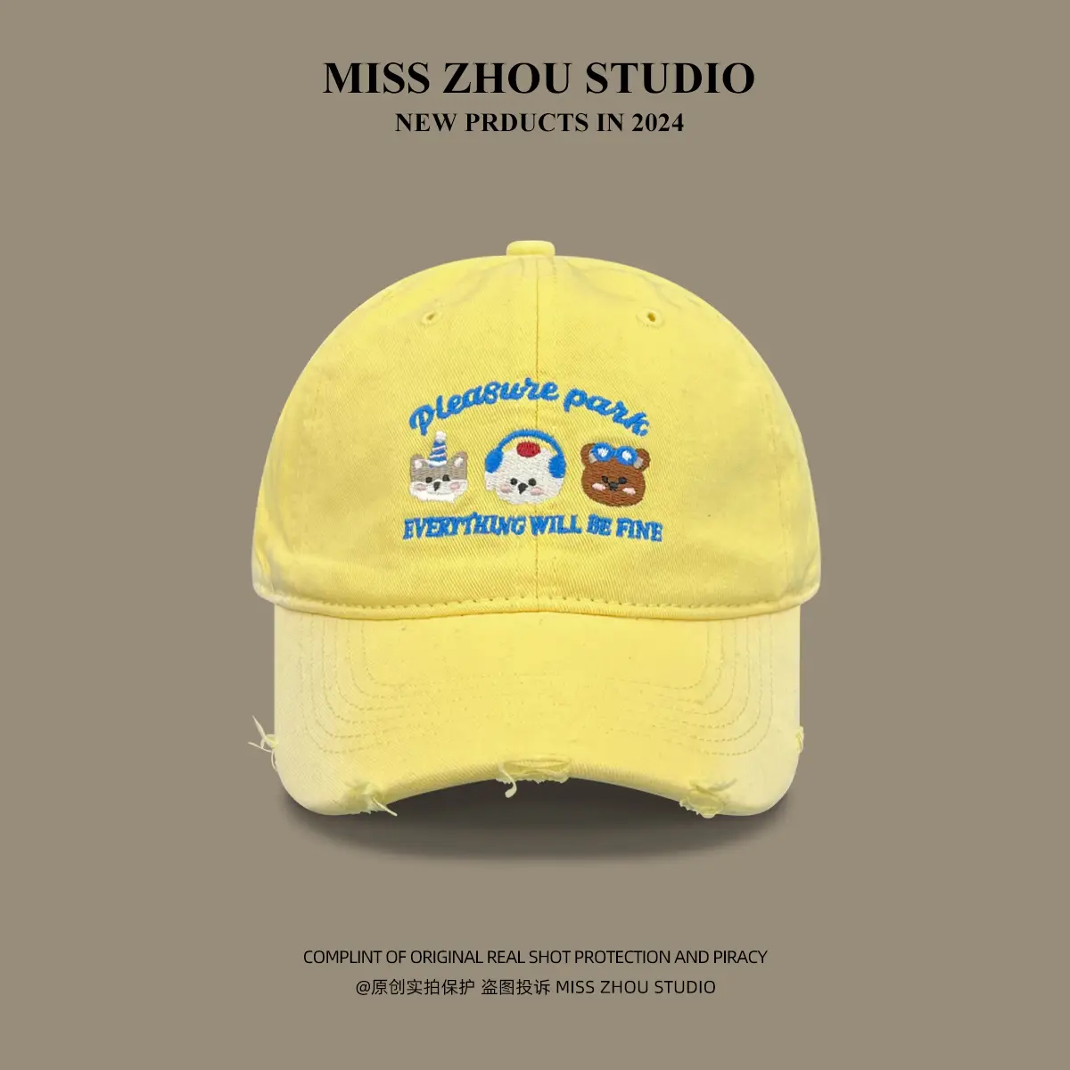 Japanese Style Cute Duck Tongue Hat for Women Spring Summer - Image 3