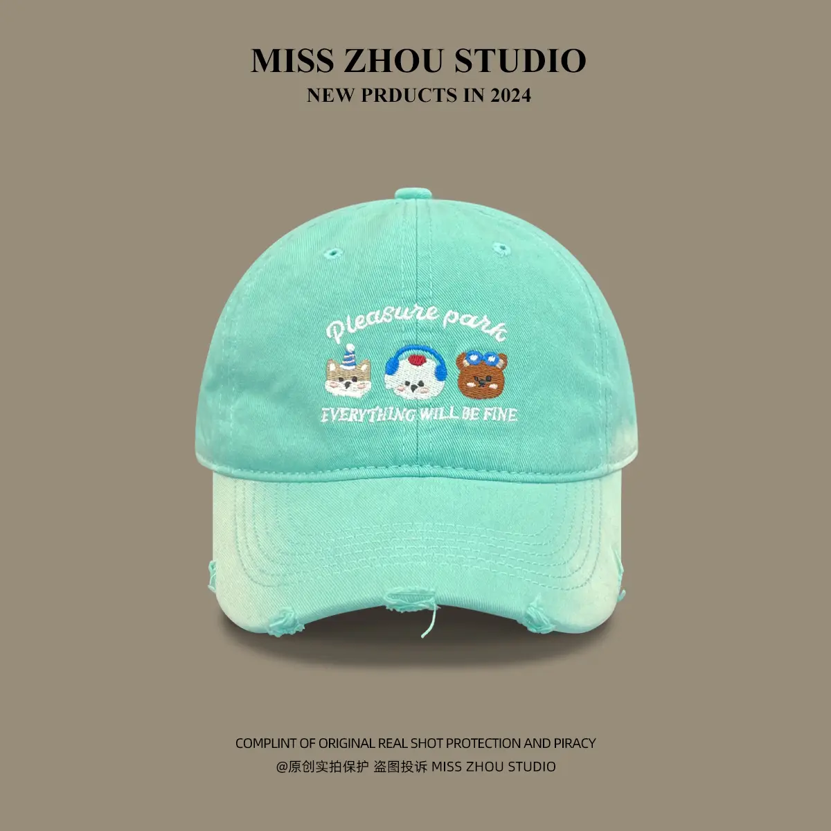Japanese Style Cute Duck Tongue Hat for Women Spring Summer - Image 4