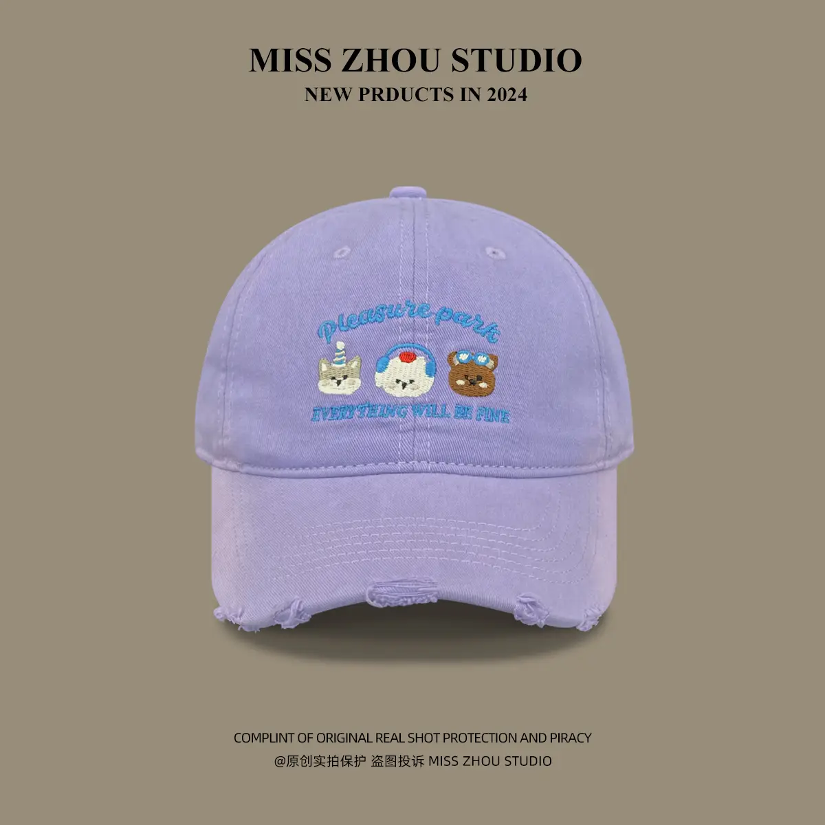 Japanese Style Cute Duck Tongue Hat for Women Spring Summer - Image 5