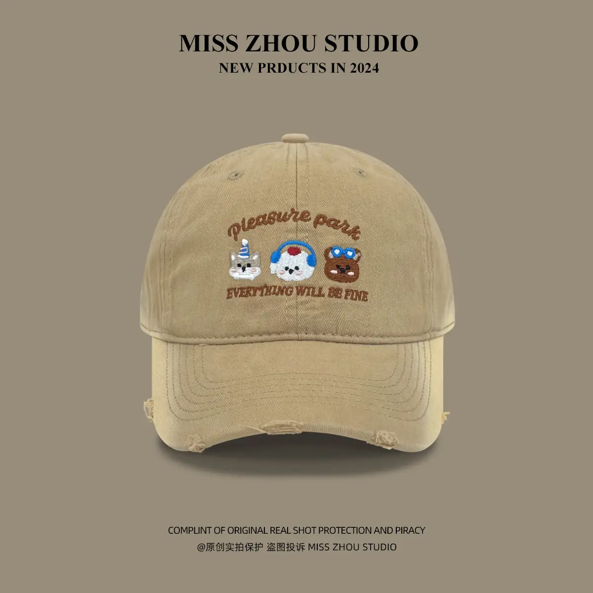 Japanese Style Cute Duck Tongue Hat for Women Spring Summer - Image 6