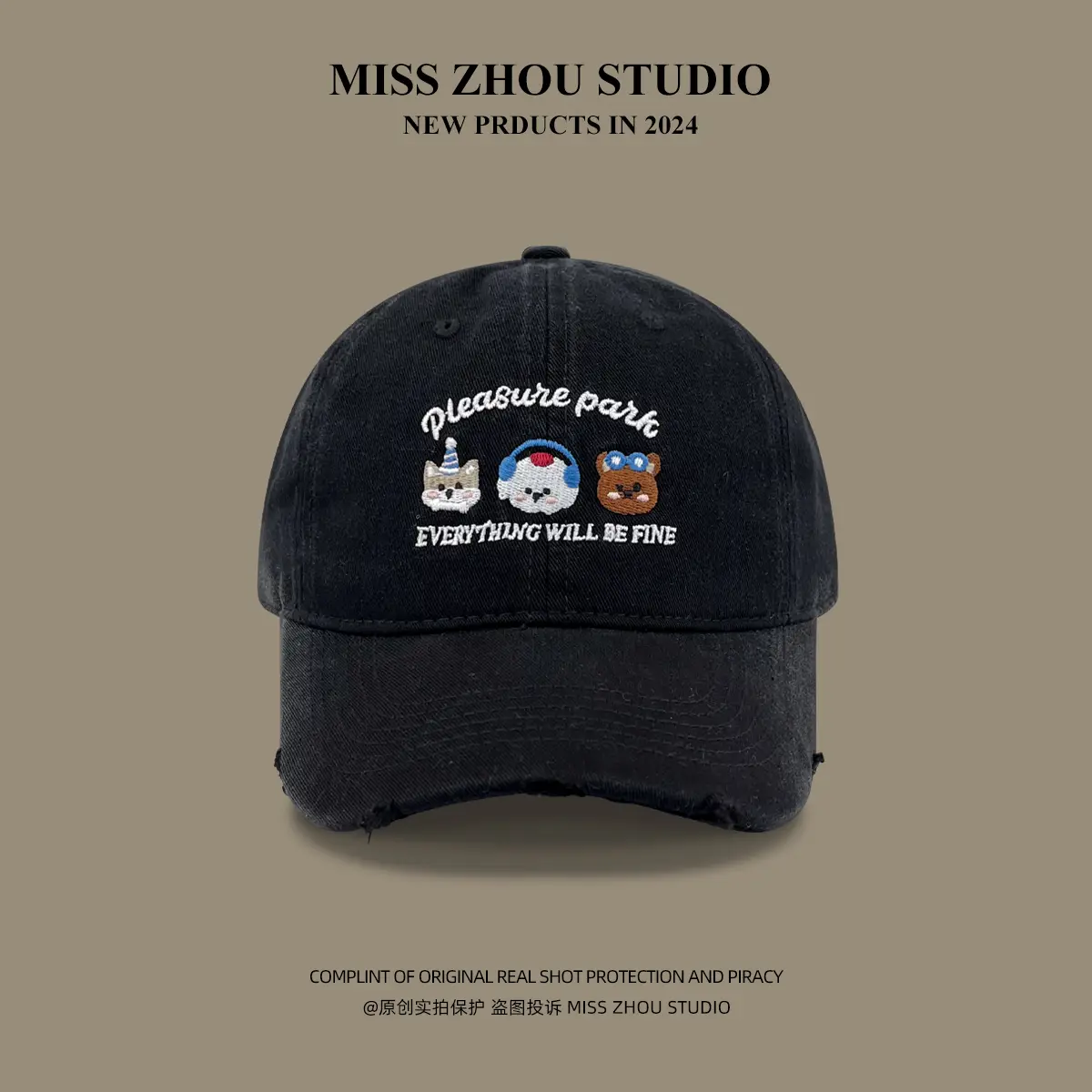 Japanese Style Cute Duck Tongue Hat for Women Spring Summer - Image 8