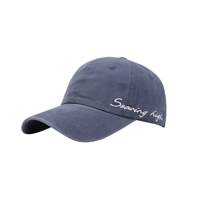 Blue Embroidered Baseball Cap for Women Men - Image 11