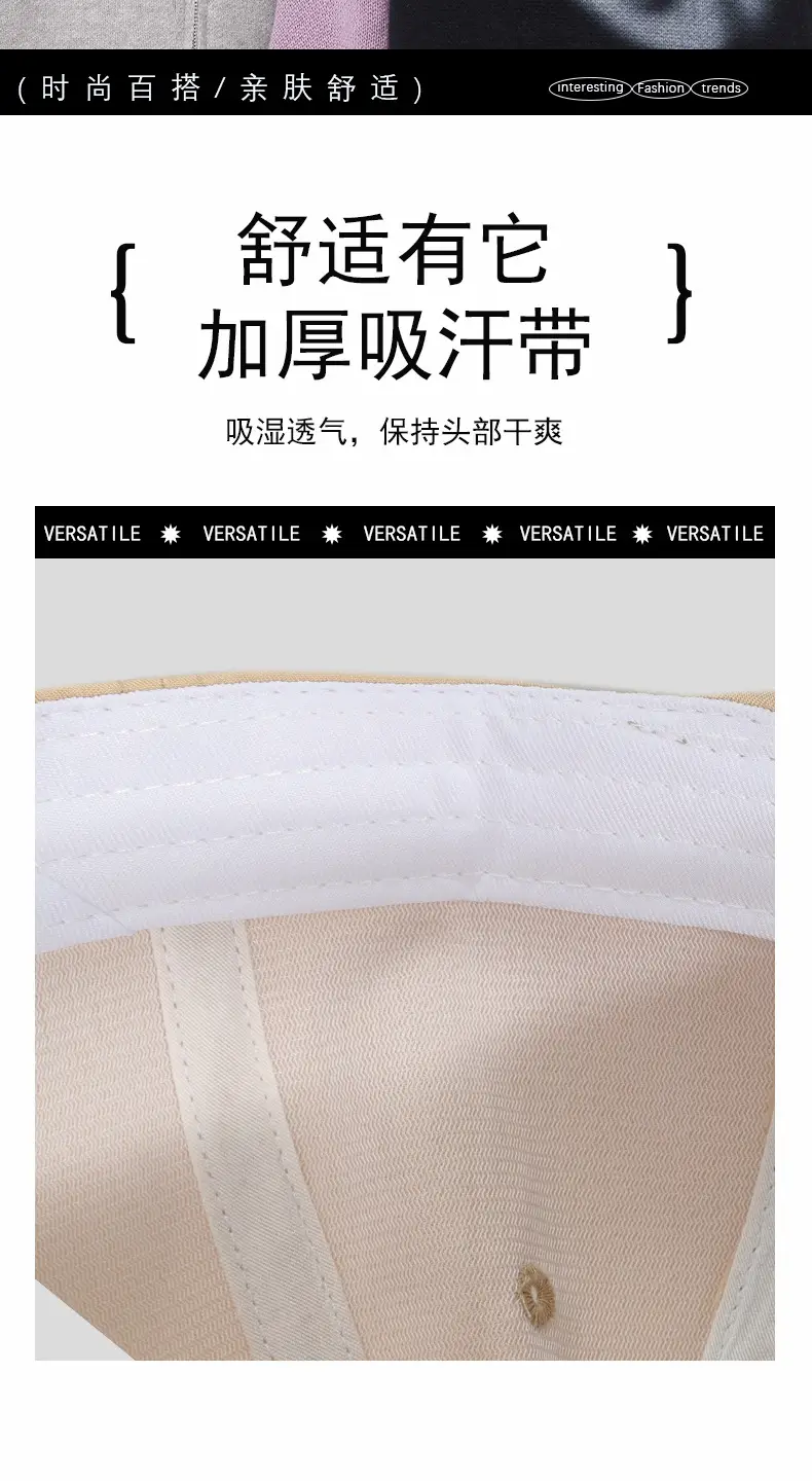 Men Women Casual Flat Cap Baseball Cap Cross Border — feature 2