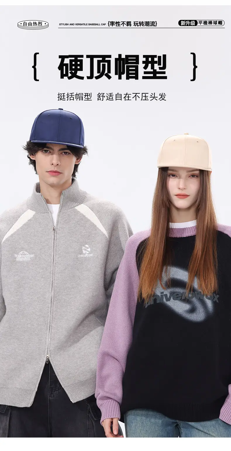 Men Women Casual Flat Cap Baseball Cap Cross Border — feature 3