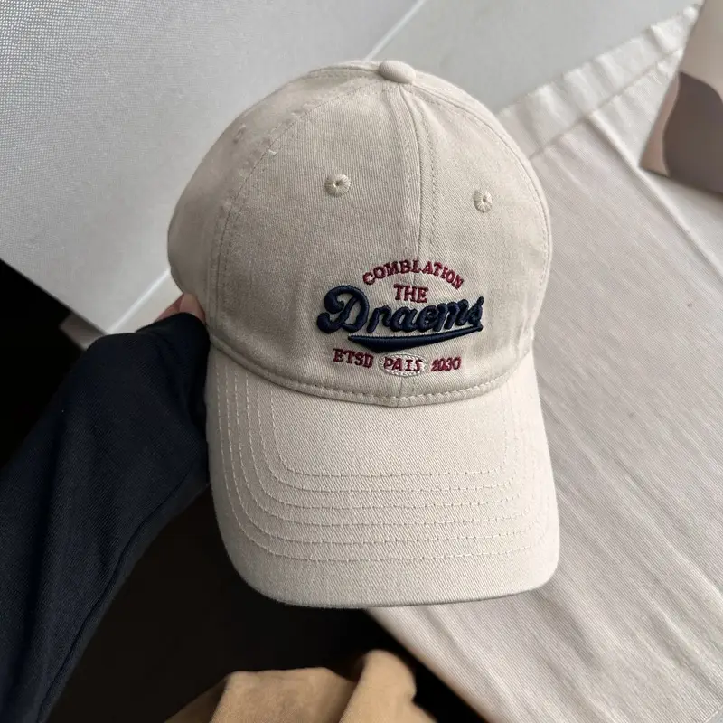 Men's Grey Printed Baseball Cap Small Dreamers - Image 9
