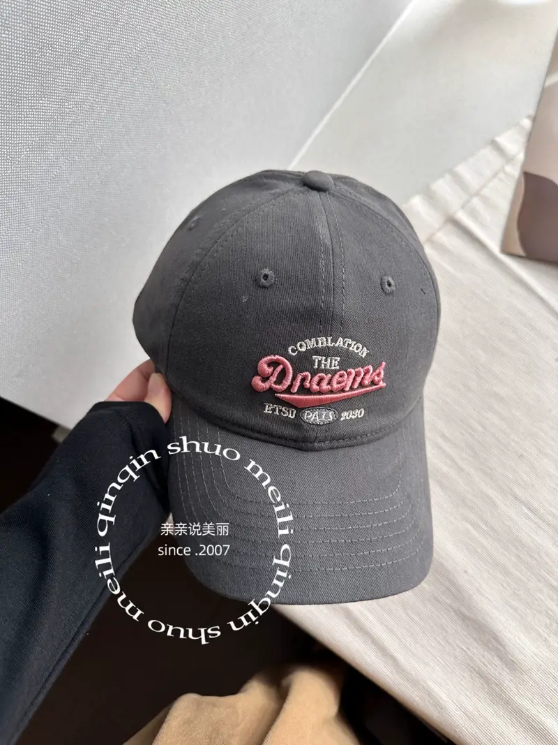 Men's Grey Printed Baseball Cap Small Dreamers — feature 11