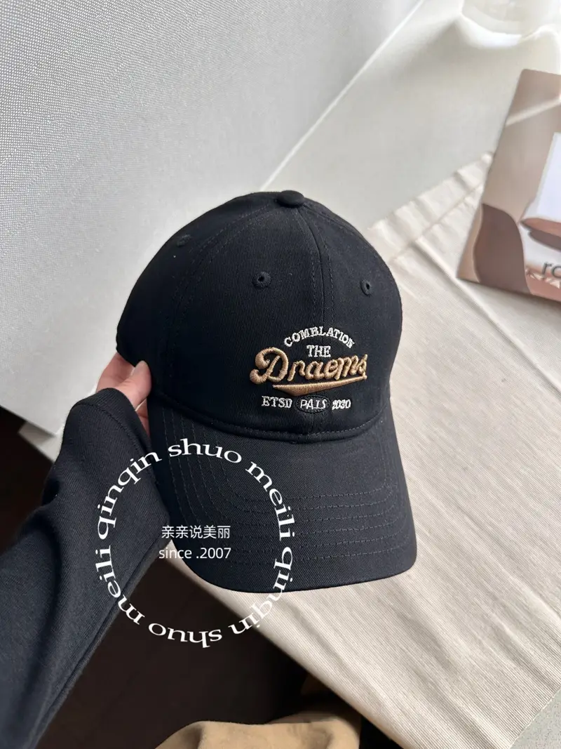 Men's Grey Printed Baseball Cap Small Dreamers - Image 3