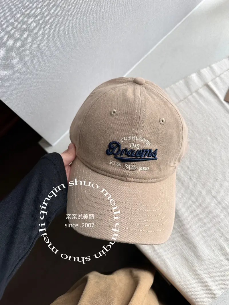 Men's Grey Printed Baseball Cap Small Dreamers - Image 4