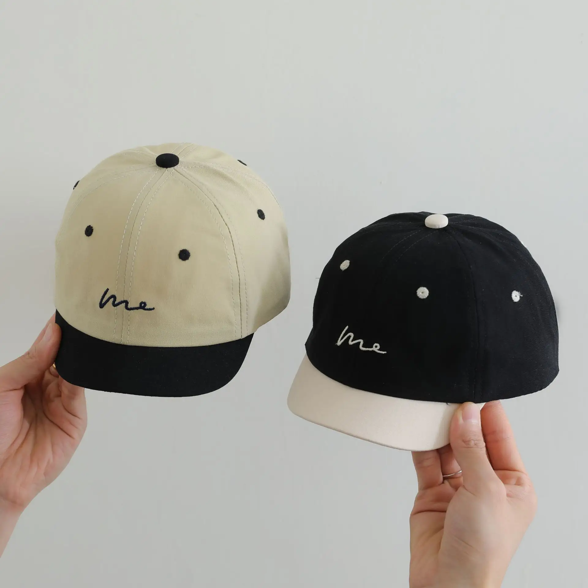 Kids Embroidered Baseball Caps Set of 2 β feature 5