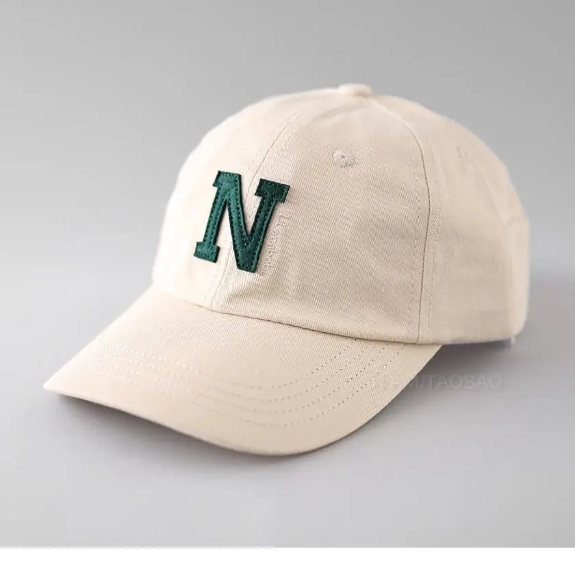 Korean Letter Embroidered Baseball Cap Men Women - Image 8
