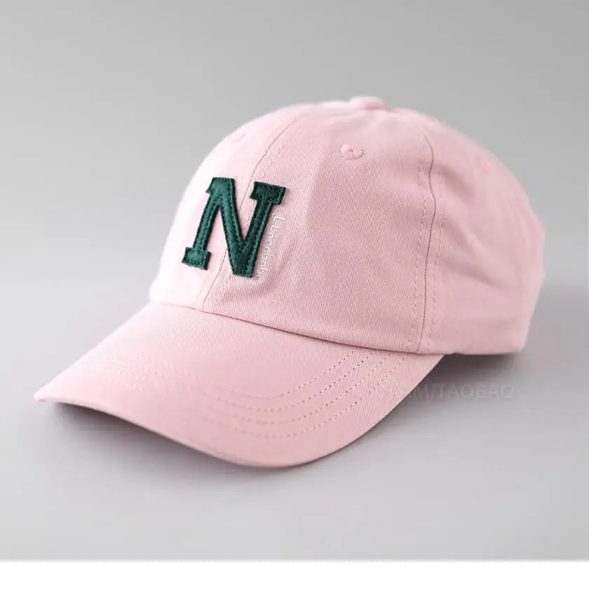 Korean Letter Embroidered Baseball Cap Men Women - Image 9