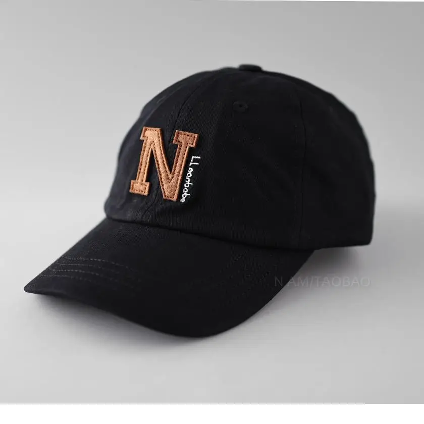 Korean Letter Embroidered Baseball Cap Men Women - Image 10