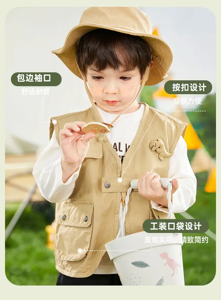 Dudu Home Boys' Long Sleeve T-Shirt White — feature 13