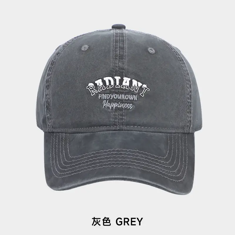 English Embroidered Baseball Cap for Women Men - Image 2