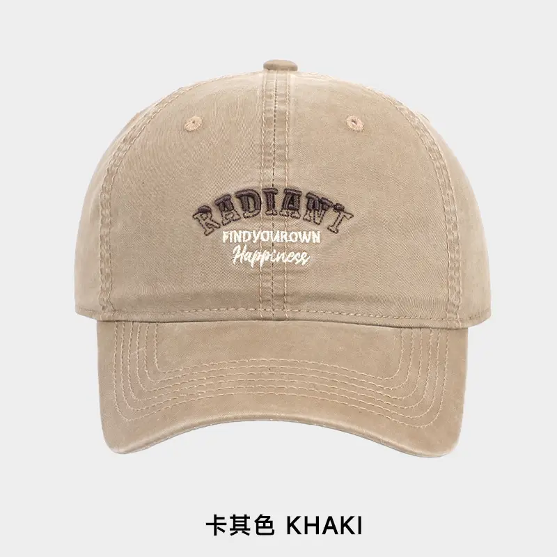 English Embroidered Baseball Cap for Women Men - Image 3