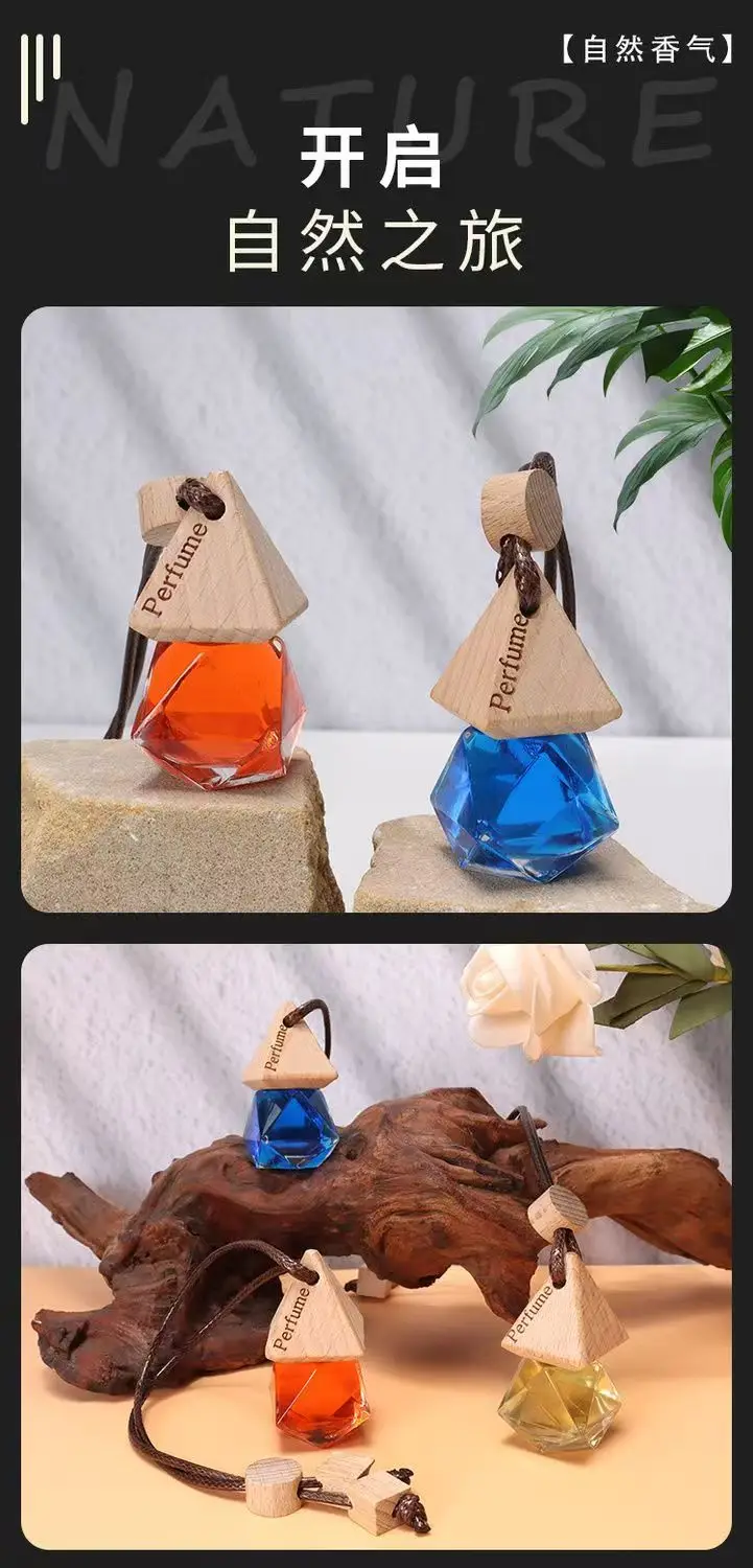 All-Season Hotel Aromatherapy Pendant Car Perfume Zen Tea Fragrance Car Essential Oil Ornaments to Remove Odor Car Perfume Pendant — feature 13