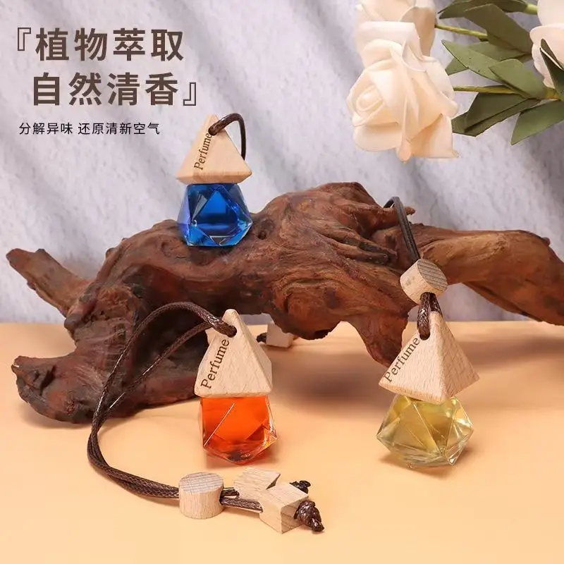 All-Season Hotel Aromatherapy Pendant Car Perfume Zen Tea Fragrance Car Essential Oil Ornaments to Remove Odor Car Perfume Pendant — feature 4