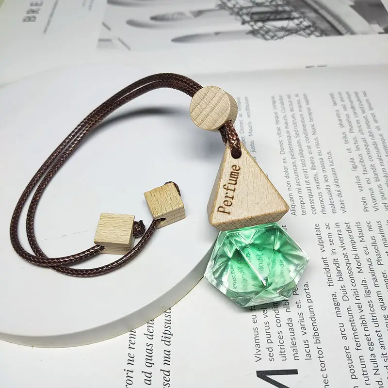 All-Season Hotel Aromatherapy Pendant Car Perfume Zen Tea Fragrance Car Essential Oil Ornaments to Remove Odor Car Perfume Pendant