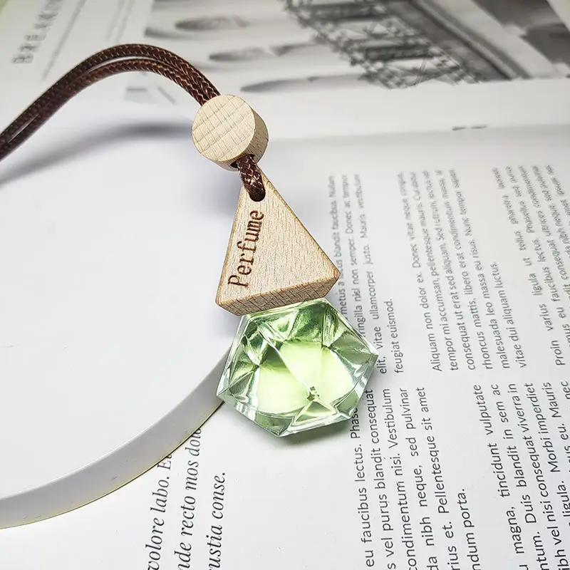 All-Season Hotel Aromatherapy Pendant Car Perfume Zen Tea Fragrance Car Essential Oil Ornaments to Remove Odor Car Perfume Pendant