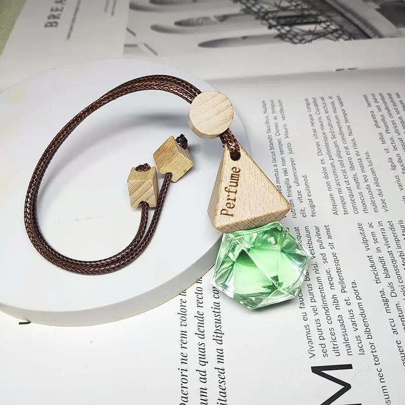 All-Season Hotel Aromatherapy Pendant Car Perfume Zen Tea Fragrance Car Essential Oil Ornaments to Remove Odor Car Perfume Pendant