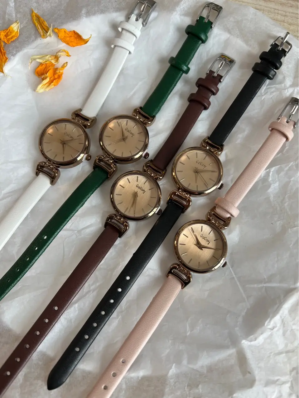Korean Style Green Quartz Watch for Women — feature 6