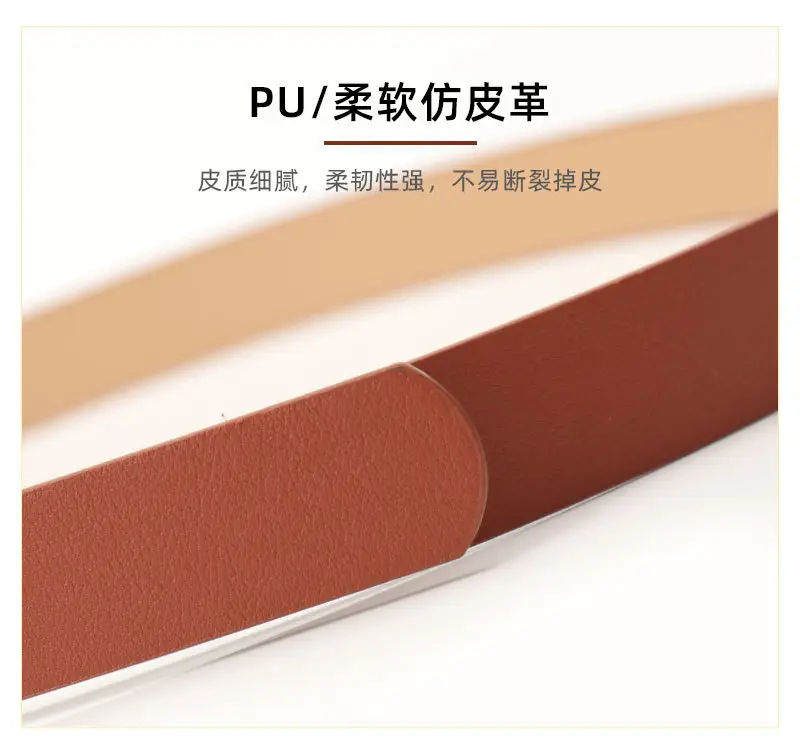 Women's Three-Circle Alloy Belt with Leather Straps — feature 31