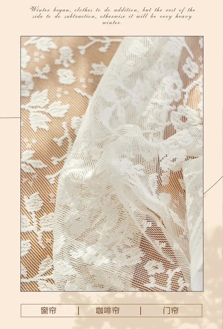 White lace tablecloth vintage coffee table cloth round table bedside table sofa refrigerator cover cloth pastoral style tablecloth wholesale — feature 7
