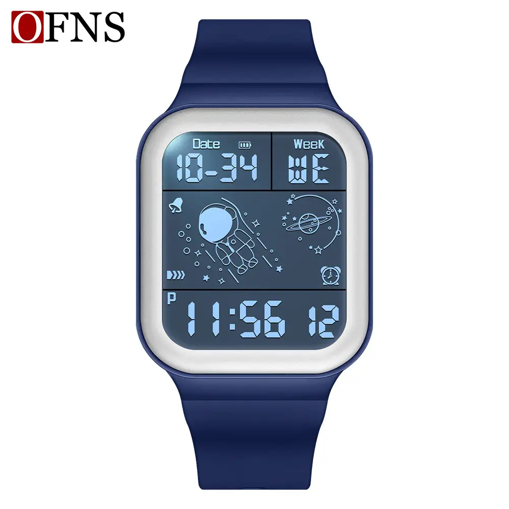 O'FANS Square Spaceman Watch for Kids