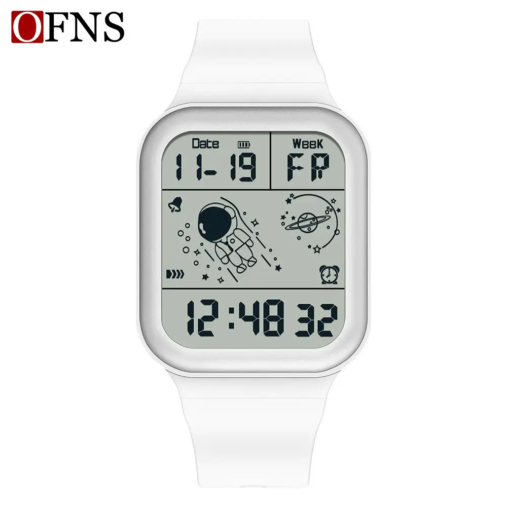 O'FANS Square Spaceman Watch for Kids