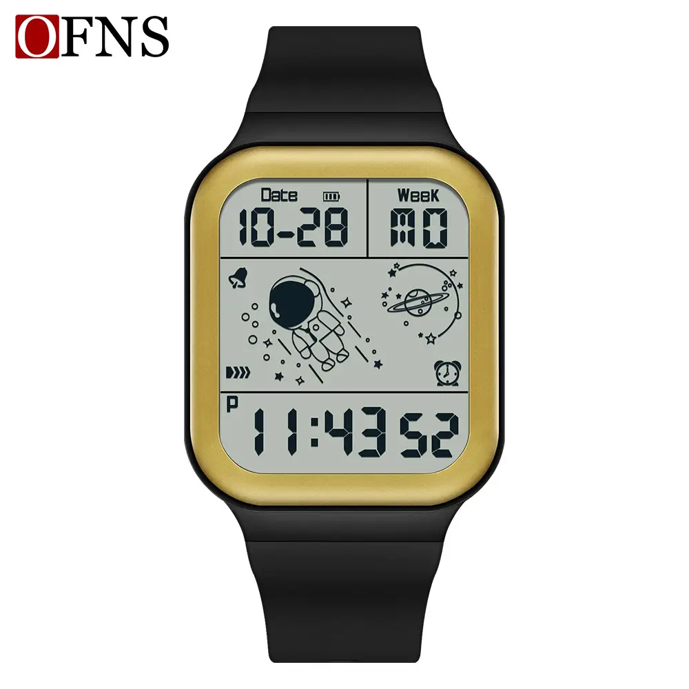 O'FANS Square Spaceman Watch for Kids
