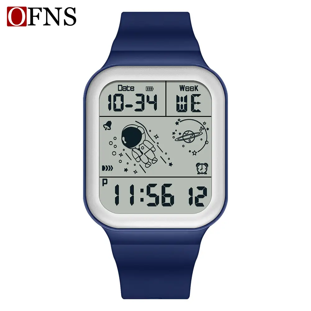 O'FANS Square Spaceman Watch for Kids