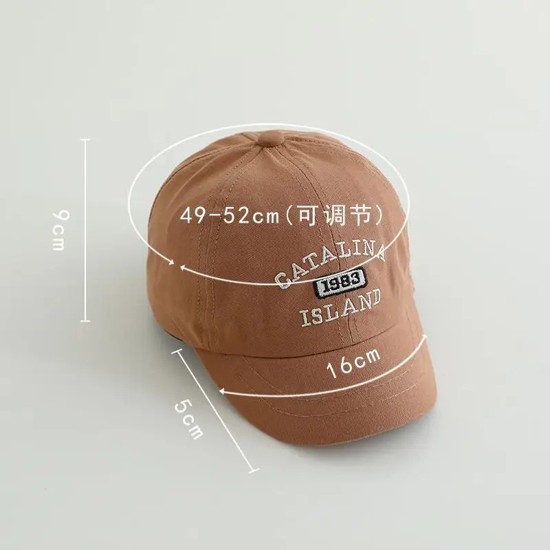 Red Gatalina Island Baseball Cap for Kids - Image 10