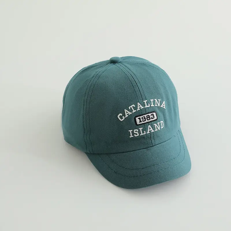 Red Gatalina Island Baseball Cap for Kids - Image 5
