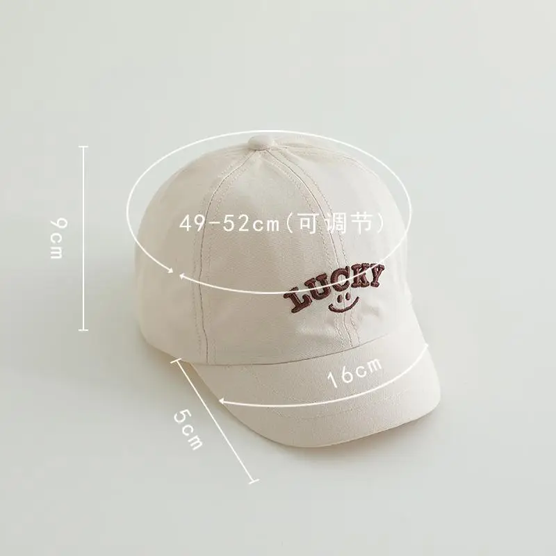 2-5Yr Old Boys Cap White Korean Style Baseball Cap - Image 10