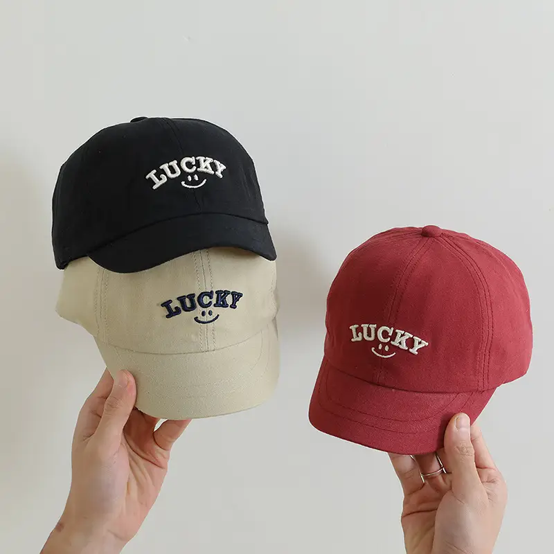 2-5Yr Old Boys Cap White Korean Style Baseball Cap — feature 3