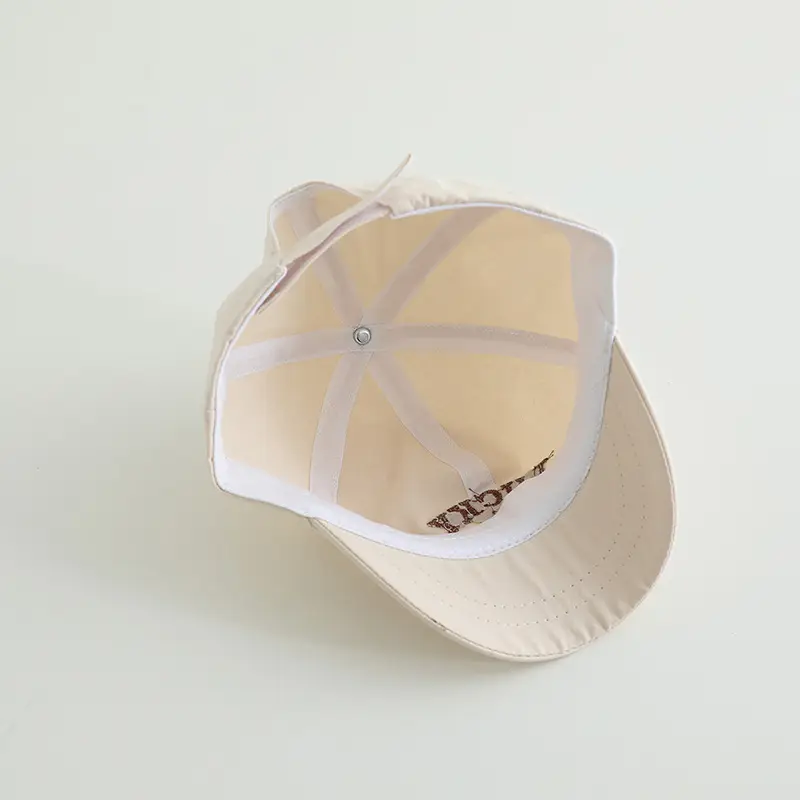 2-5Yr Old Boys Cap White Korean Style Baseball Cap — feature 5