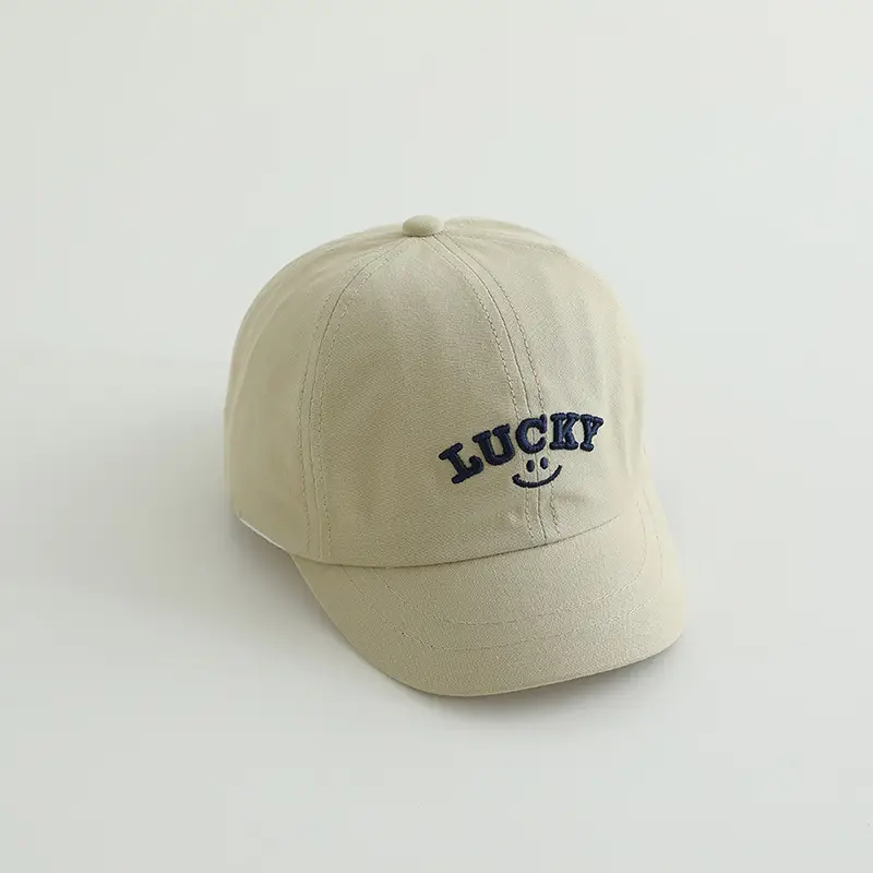 2-5Yr Old Boys Cap White Korean Style Baseball Cap - Image 2
