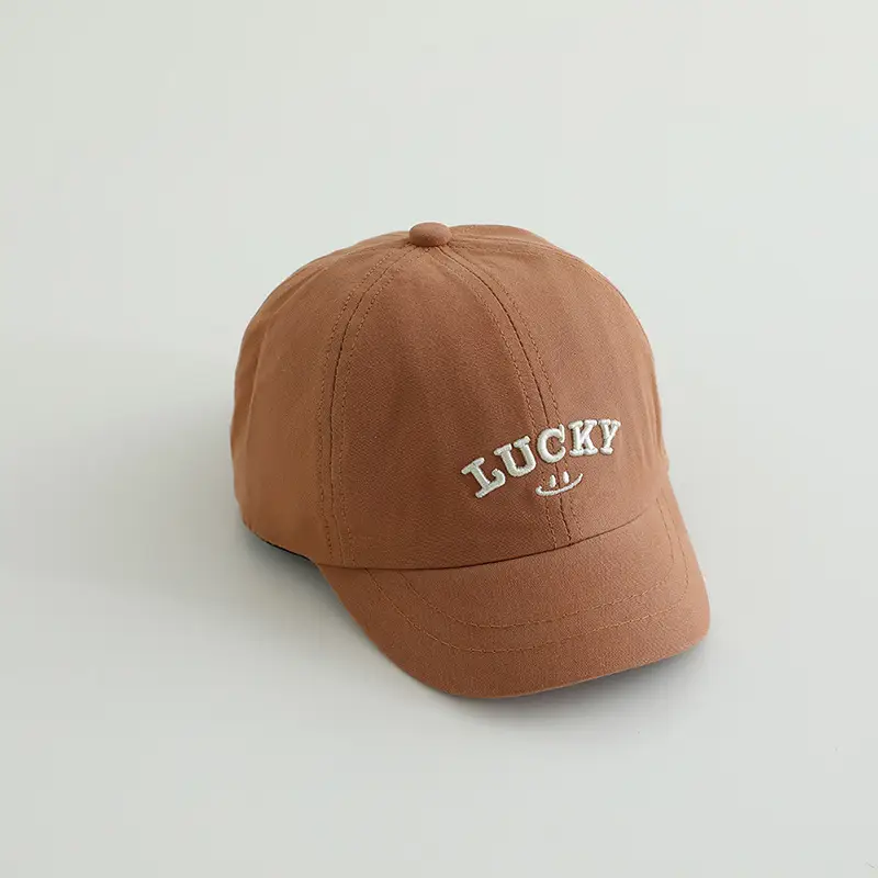 2-5Yr Old Boys Cap White Korean Style Baseball Cap - Image 3