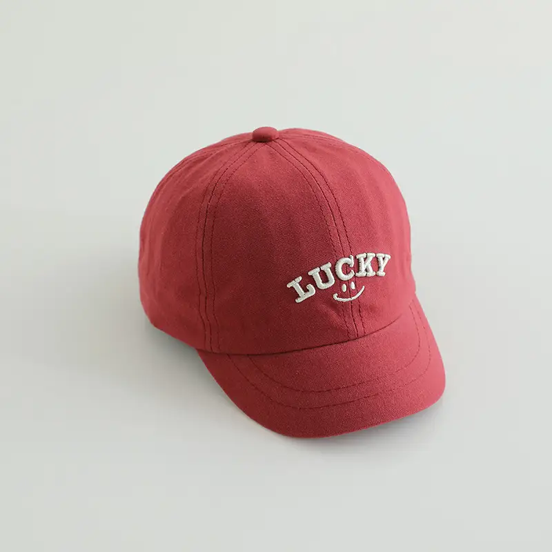 2-5Yr Old Boys Cap White Korean Style Baseball Cap - Image 4
