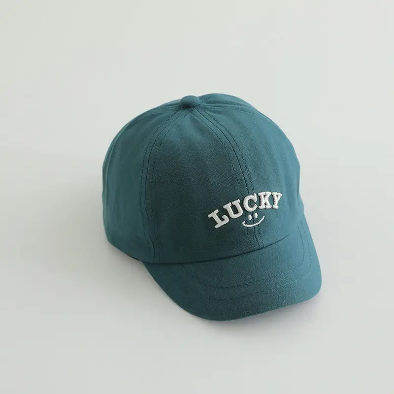 2-5Yr Old Boys Cap White Korean Style Baseball Cap - Image 5