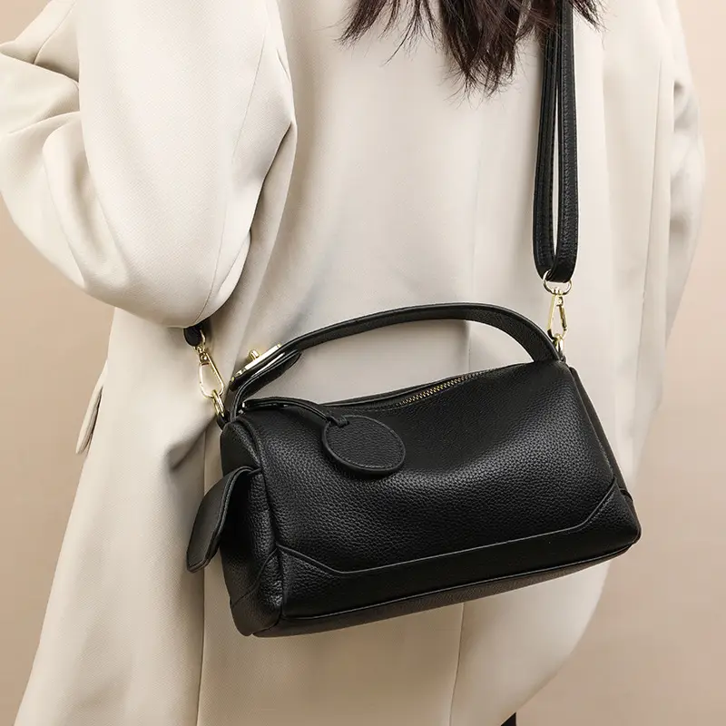 Green Crossbody Bag for Women with Long Strap