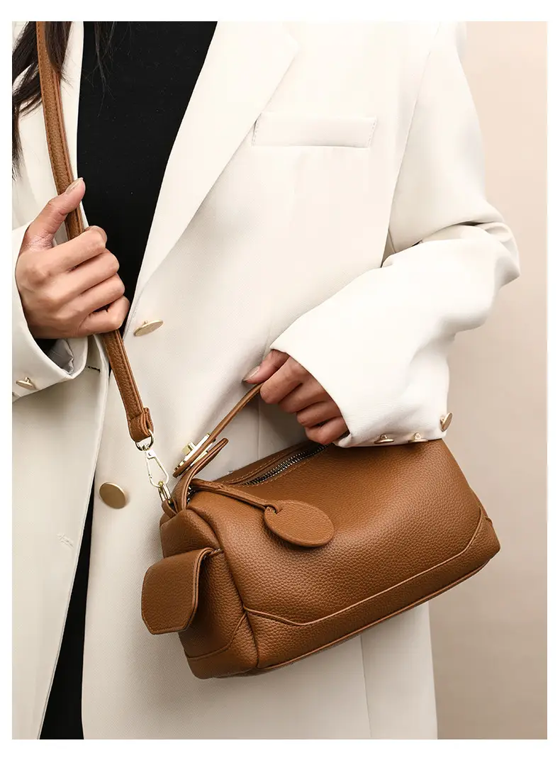 Green Crossbody Bag for Women with Long Strap — feature 15