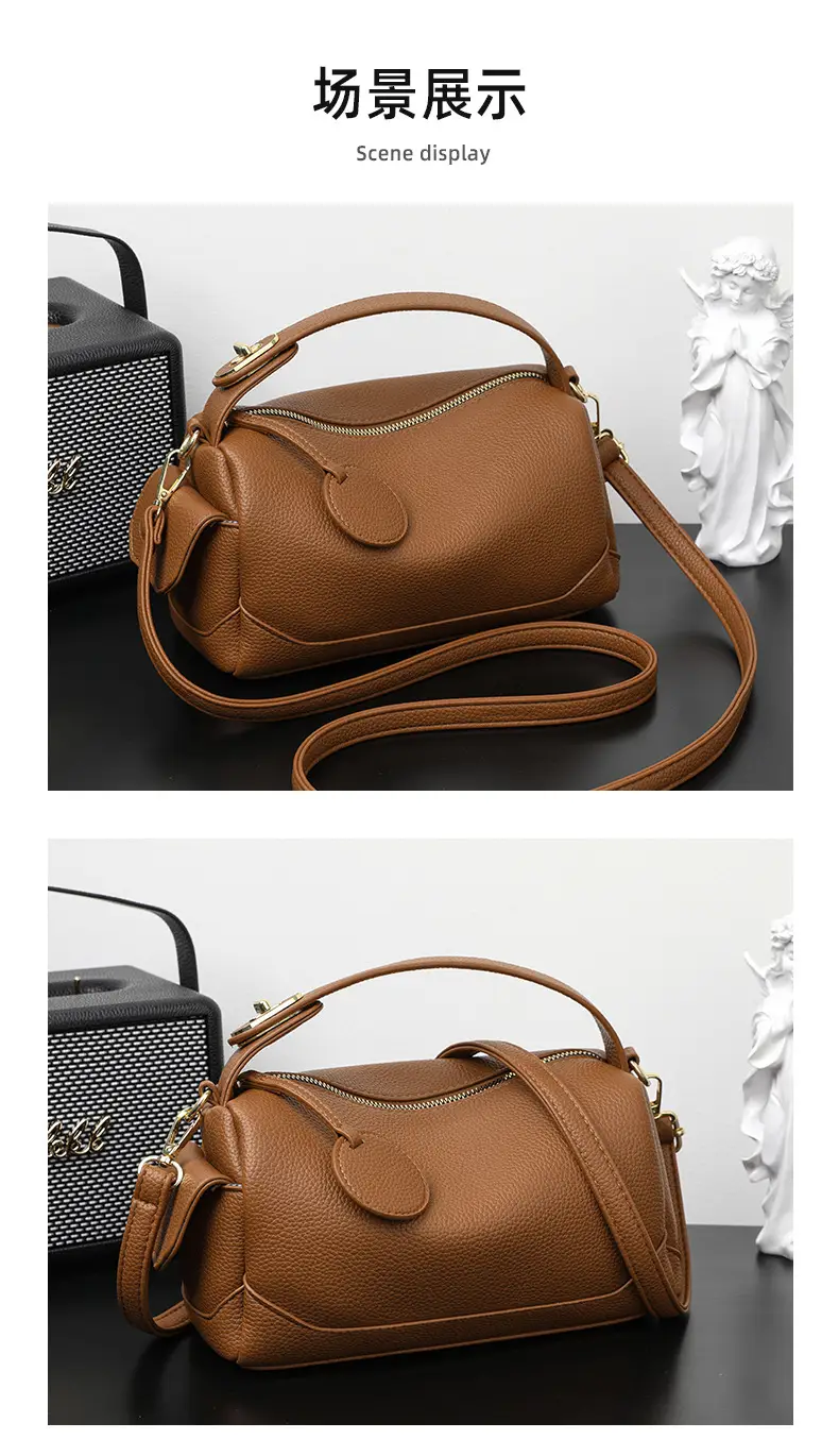 Green Crossbody Bag for Women with Long Strap — feature 18