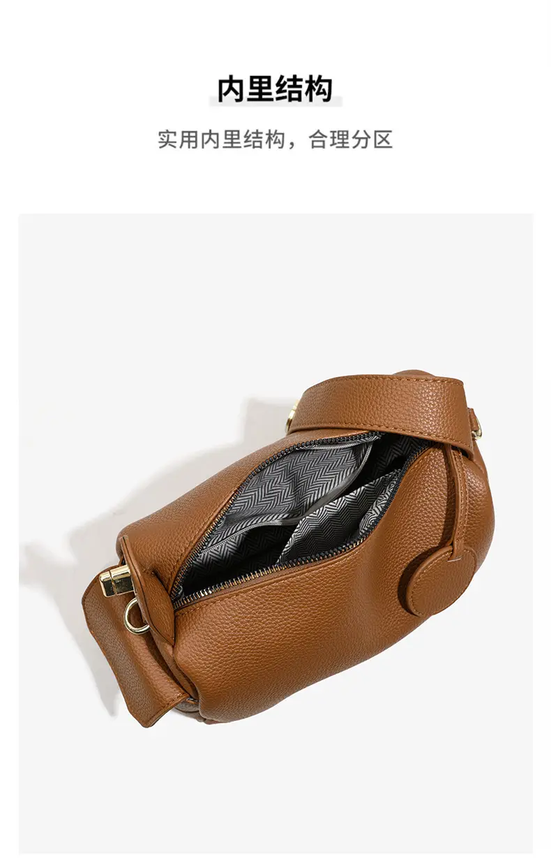 Green Crossbody Bag for Women with Long Strap — feature 3